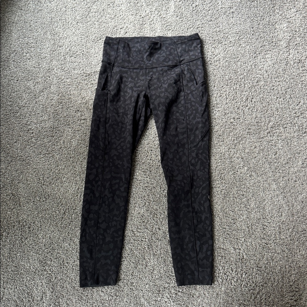 lululemon women’s fast and free leggings 25 inch size 6